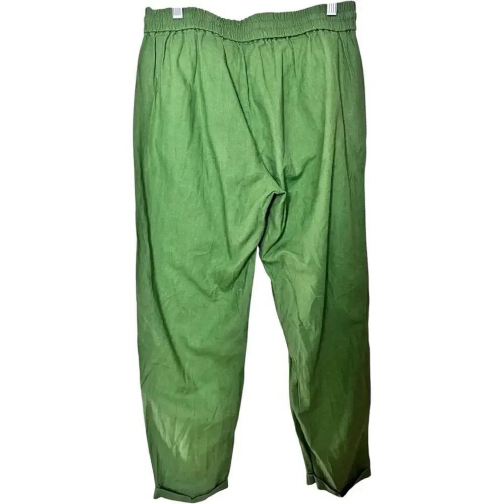 J. Crew Women's Draw String Cropped Pants Sz 4